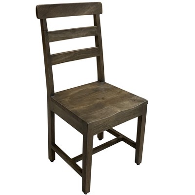 HomeRoots Ladder Back Dining Side Chairs - Thumbnail 2