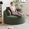Hrinhom 50"W Sponge Single Sofa,Modern Corduroy Sleeper Chair,No Assembly - 2 of 4
