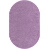 Unique Loom Solid Shag Solid Indoor Woven Area Rug - 2 of 4
