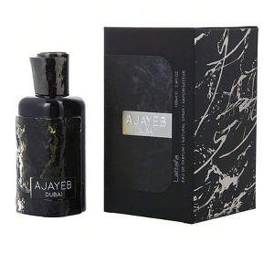 Lattafa Ajayeb Dubai By Lattafa Unisex Pineapple, Saffron, Vanilla, Butterscotch, Sandalwood  Eau De Parfum Spray 3.4 Oz - 1 of 1