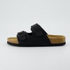 CUSHIONAIRE Lane Cork Footbed Sandals for Women –Comfortable Double Buckle Slip-On with Genuine Suede Footbed & Arch Support Slides for Women Footwear - 2 of 4
