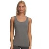 Felina Stretch Layering Womens Tank Top - Seamless Cotton Tank Top for Women, Workout Top (3-Pack) - 4 of 4