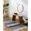 Mark & Day Sandborn Washable Woven Indoor Area Rugs Medium Gray - image 2 of 4