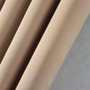 Olivia Gray Anchorage Blackout Single Grommet Curtain Panel Pair - 54x63", Sesame - 3 of 4