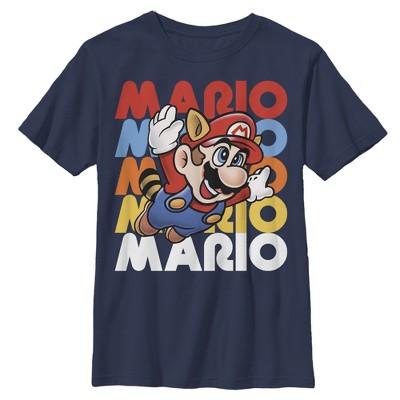 Boy's Nintendo Flying Raccoon Mario T-shirt : Target