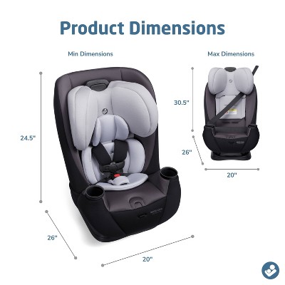Maxi-Cosi Pria Convertible Car Seat - Blackened Pearl