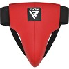 RDX Sports R1 Abdominal Groin Guard, Muay Thai, Kickboxing, Maya Hide Leather MMA Training Groin Protector for Boxing - 2 of 4
