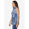 Woman Within Plus Size Perfect Sleeveless Shirt - 4 of 4