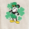Boys' - Disney - Leprechaun Mickey Graphic Long Sleeve Fleece Sweatshirt - 2 of 4