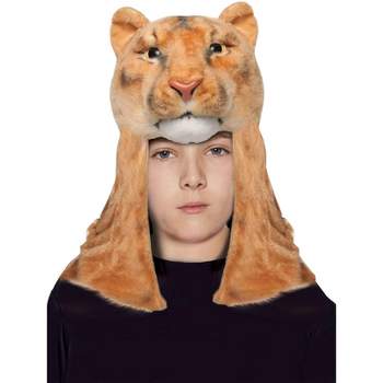 Underwraps Lioness Adult Costume Animal Headpiece | One Size