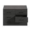 Galano Hamsper 6 Drawer Dresser (Interlock) - Dark Grey Oak - 3 of 4
