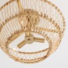 Capital Lighting Wren 3 - Light Semi-Flush Mount in  Matte Brass - 4 of 4