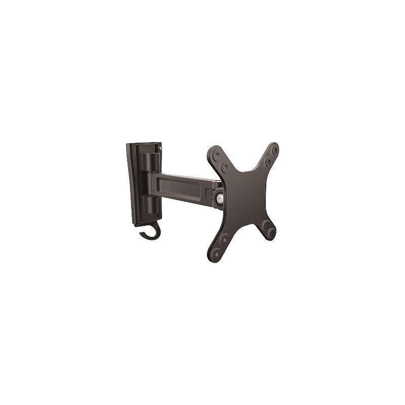 StarTech Wall Mount Monitor Arm Single Swivel Adjustable Arm Up 27" Black ARMWALLS, 1 of 2