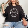 Simply Sage Market Women's Graphic Sweatshirt Basketball Mom Distressed - 2 of 3