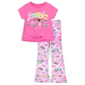 Barbie Girls T-Shirt and Leggings Outfit Set Little Kid to Big Kid - 1 of 4