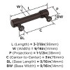 Amerock Faircrest Pull for Cabinets, Drawers, and Furniture - 4 of 4