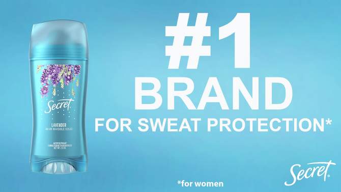 Secret Fresh Clear Gel Antiperspirant and Deodorant for Women - Delicate Rose - 2.6oz, 2 of 12, play video