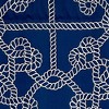 Ralph Lauren Ruffled Provance 3" Rod Pocket Valance 50" x 17" Blue by RLF Home - 4 of 4