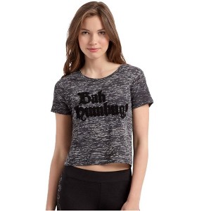 Aeropostale Womens Bah Humbug Embellished T-Shirt - 1 of 2