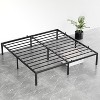 Metal Platform Bed Frame, 14' Bed Frame with Heavy Duty Slats Support, Strong Bearing Capacity Bed Frame with Under Bed Storage, No Box Spring Needed - 2 of 4