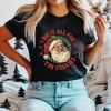Simply Sage Market Women's Did It For The Cookies Santa Short Sleeve Graphic Tee - 2 of 4