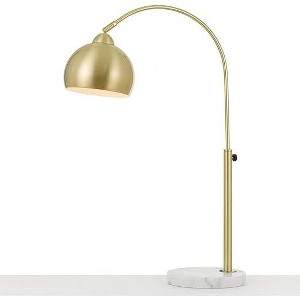 AF Lighting Orb Table Lamp with Metal Globe in Brushed Gold - 1 of 1