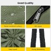 Hachikiko Drawstring Backpack Water Resistant String Bag Sports Sackpack Gym Sack with Side Pocket for Men Women - 4 of 4
