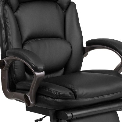 Executive High-Back Black LeatherSoft Swivel Office Chair