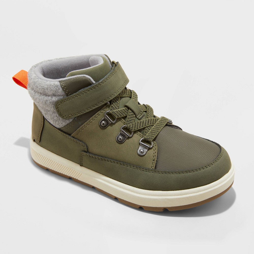Kids' Kendrick Sneakers Boots - Cat & Jack™ Green 5