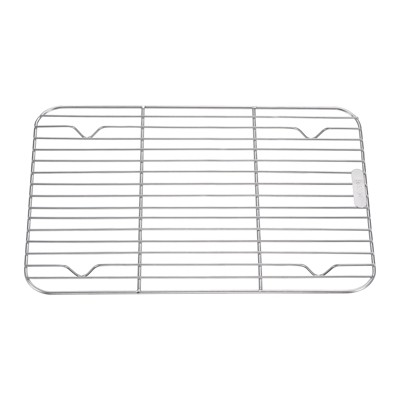 Unique Bargains 304 Stainless Steel Roasting Baking BBQ Grill Net 1 Pc