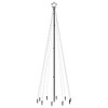 vidaXL LED Christmas Tree with Spike - Cold White, 310 LEDs, 10 ft High, 8 Lighting Effects - 3 of 4