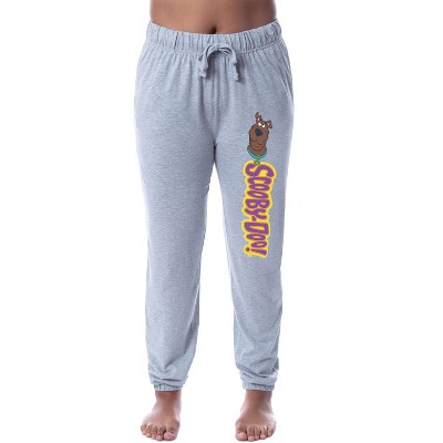 Scooby-doo Womens' Scooby Character Logo Icon Sleep Jogger Pajama Pants ...