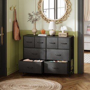 Dresser with 8 Drawers, Wide Fabric Storage Chest for Bedroom, Closet, Entryway - 1 of 4