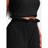 Rebdolls Women's Janine Textured Wide Leg Pant W. Pockets - 3 of 3