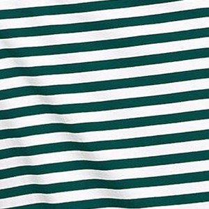 dark green white stripes