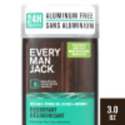 Every Man Solid Deodorant Jack Sea Salt + Citrus - 3oz