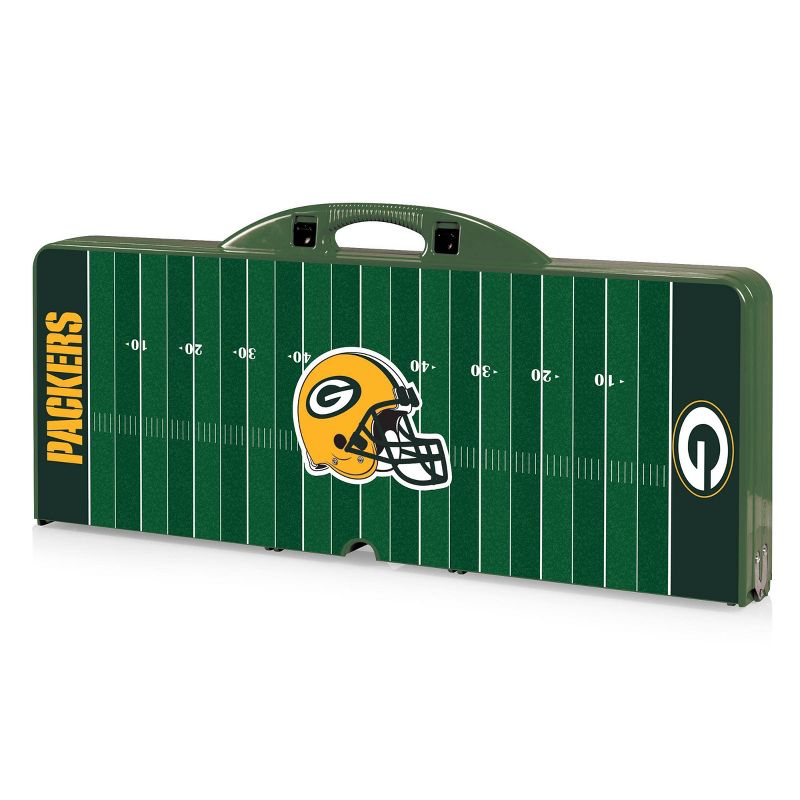 NFL Green Bay Packers Portable Folding Table with Seats, 4 of 5