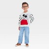 Toddler Boys' Disney Mickey Mouse Valentine's Fleece Pullover - Ivory - image 4 of 4