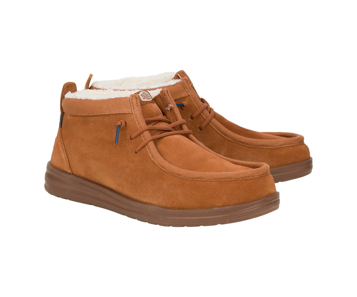HEYDUDE Men Wally Mid GripR Warmth, Brown, цвет: Коричневый — фото 2