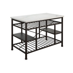 Lanzo Kitchen Island - Acme Furniture - 1 of 4