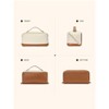 Generic Leather make up bag Large Capacity travel makeup bag - 3 of 4