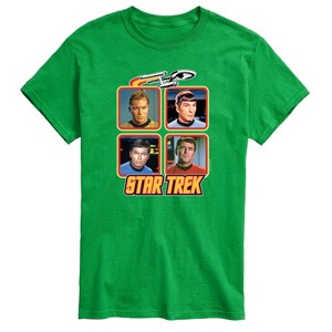 Men's - Star Trek - Retro Original Series Crew Short Sleeve Graphic T-Shirt - 1 of 4