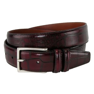CrookhornDavis Men's Country Polo Bella Croc Print Belt - 1 of 3