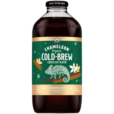 Chameleon Organic Cinnamon Vanilla Cold Brew Concentrate - 32 fl oz (1qt)