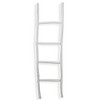 Cheung's Theron White Wash Wood Ladder - 4 of 4