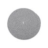Unique Bargains Trivet Round Rope Woven Mat Cotton Non-woven Fabric 7.87"x7.87"x0.31" - 3 of 3