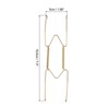 Unique Bargains Stainless Steel Invisible Design Tip Protector Wall Plate Hangers - 2 of 4