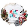 Simply Sage Market Women's Merry and Bright Abstract Short Sleeve Graphic Tee - 3 of 4