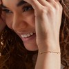 Pure Collection by Ross-Simons 0.20 ct. t.w. Bezel-Set Diamond Station Bracelet in 14kt Yellow Gold - 3 of 4