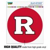 Rutgers Scarlet Knights Logo Automotive Car Window Locker Circle Bumper Sticker - 3 of 4